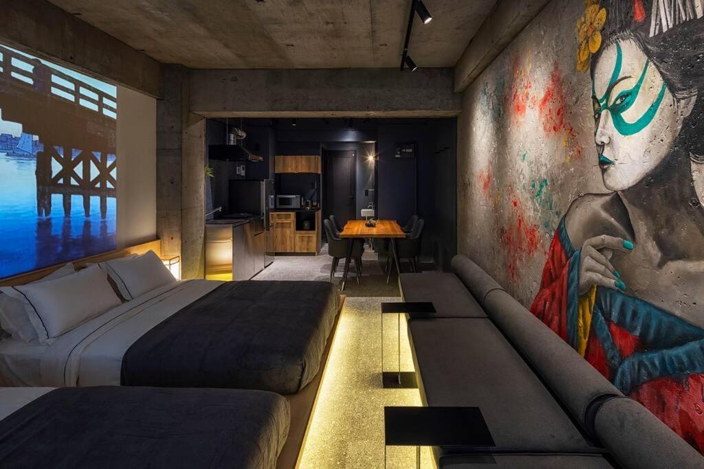 Apartamento Us311山手线上野日本著名设计师设计公寓，直达上野2分直达新宿，涉谷，秋叶原，东京，便利店饮食店满载 *